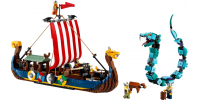LEGO CREATOR Le bateau viking et le serpent de Midgard 2022